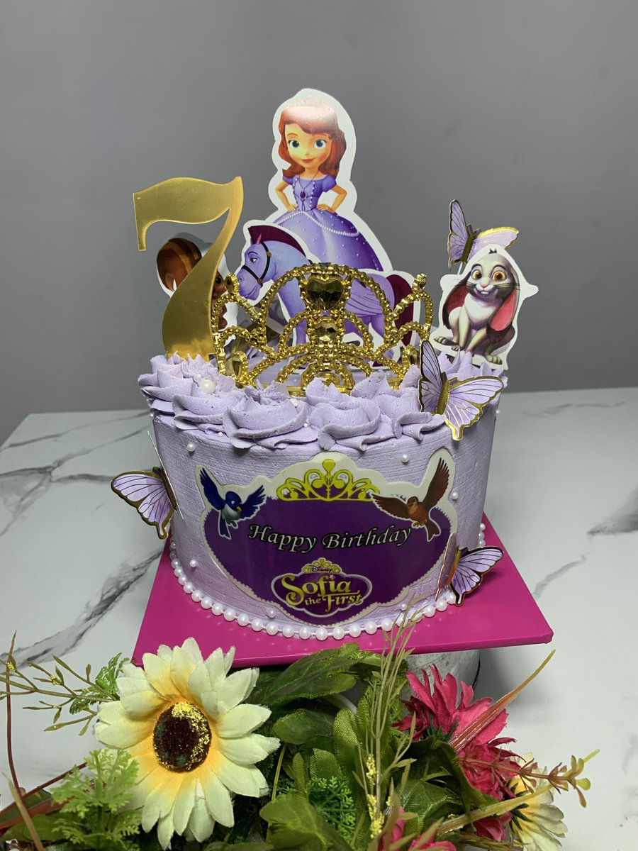 IyaCakeNmore's tweet photo. Cakebygenius โ
Sofia themed cake.
Customer love it๐
Click our link WhatsApp link in bio to order your celebration cake from us.๐ค
#geniuscake #iyacakenmore #iyaloja https://t.co/sEU5lA3BAA
