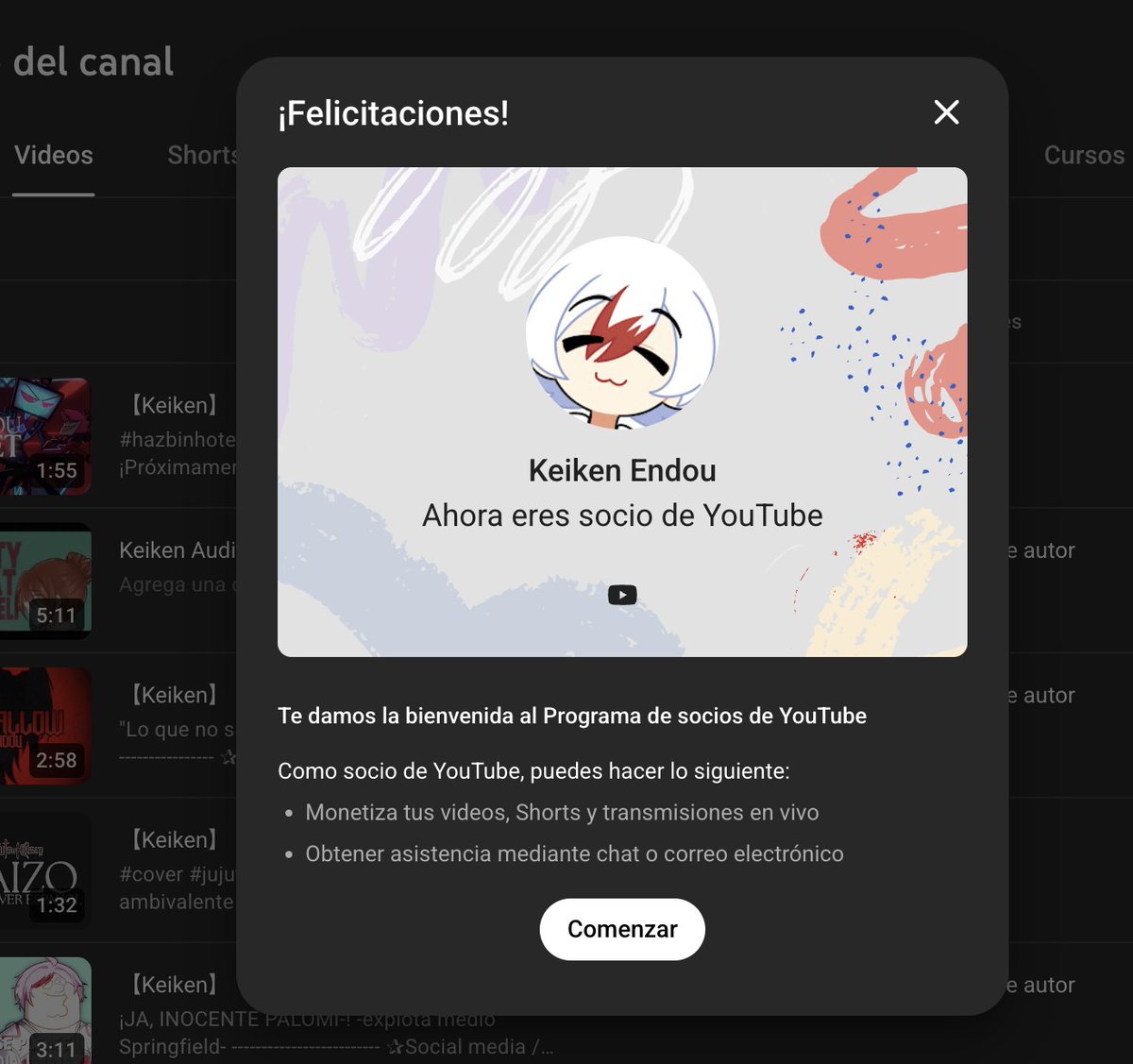 Keiken YT tweet media