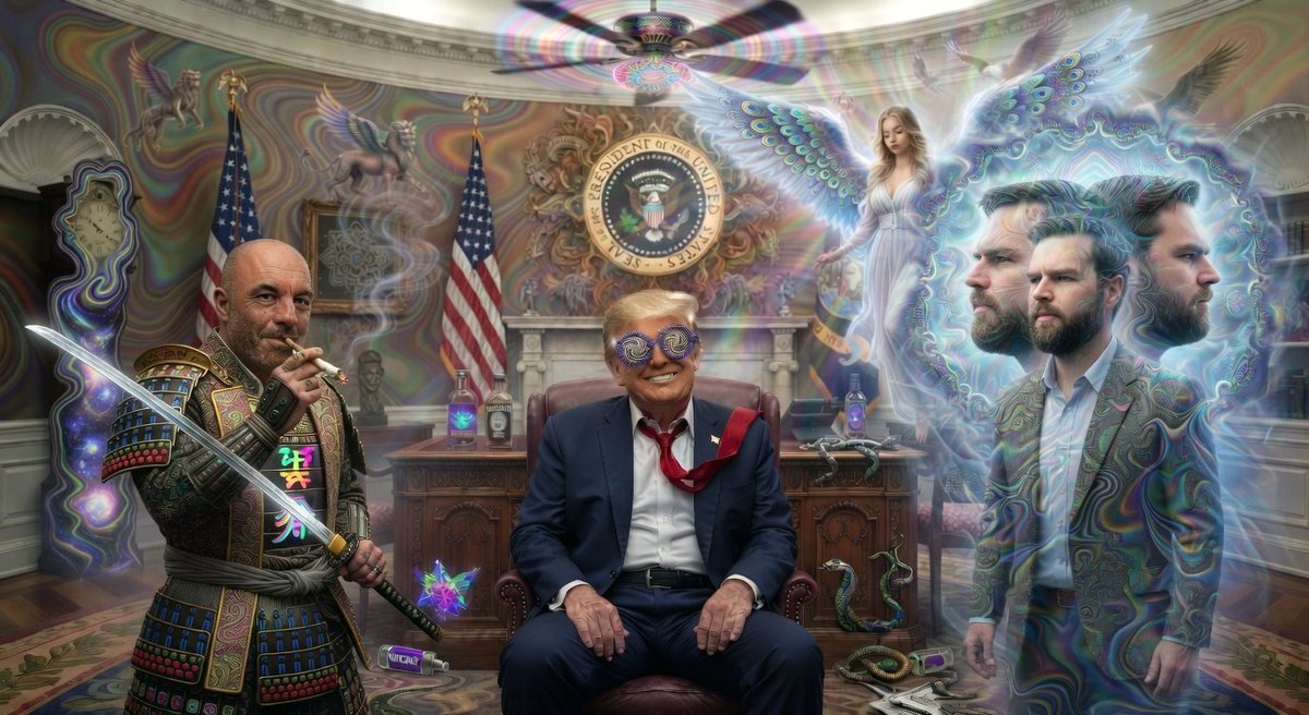 Trump is a man of the people and will not tolerate a multi-year FDA testing delay to modernize psychedelics. He is verifying the therapeutic benefits of ibogaine himself right now to accelerate getting it in the hands of those suffering from PTSD who need it most.