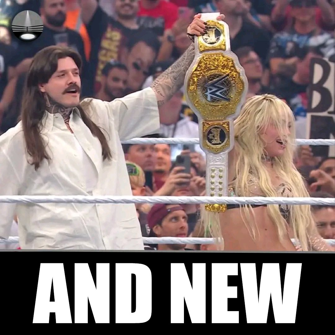 TheSpotlight___'s tweet photo. Liv Morgan defeated Stephanie Vaquer to become the new Women’s World Champion.

#WrestleMania https://t.co/YLbKoPkciU