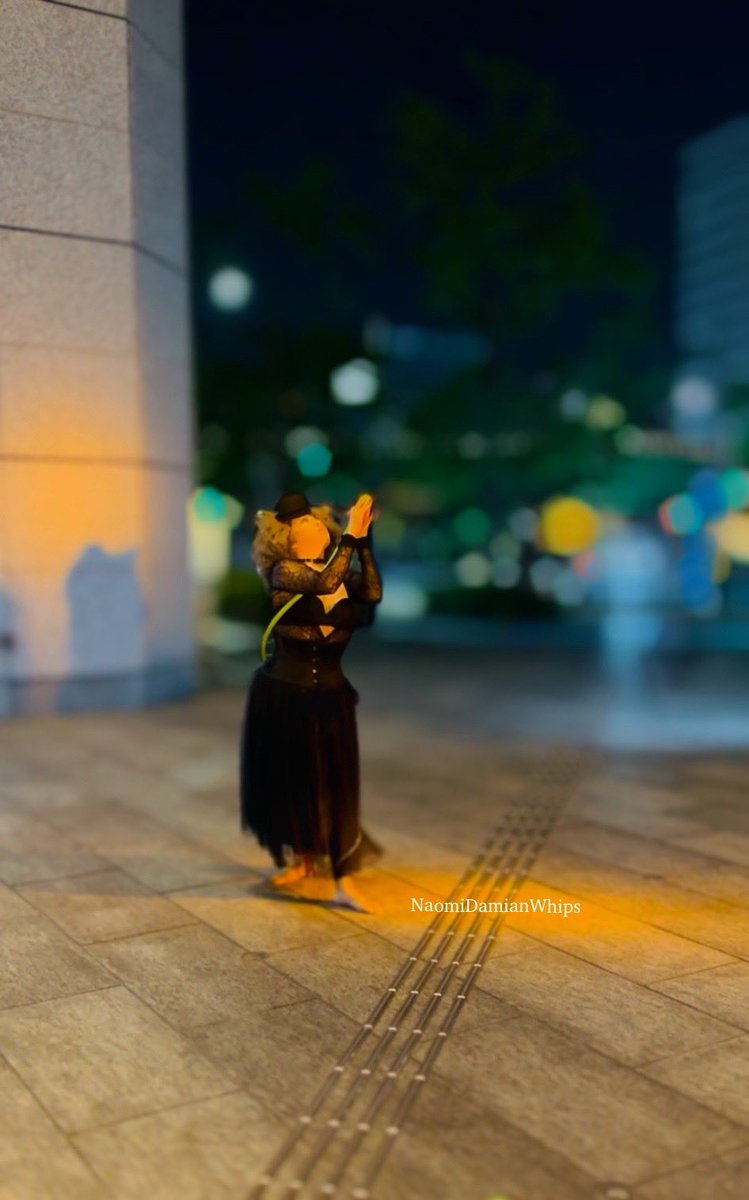 鞭パフォーマーNaomi Damian tweet media