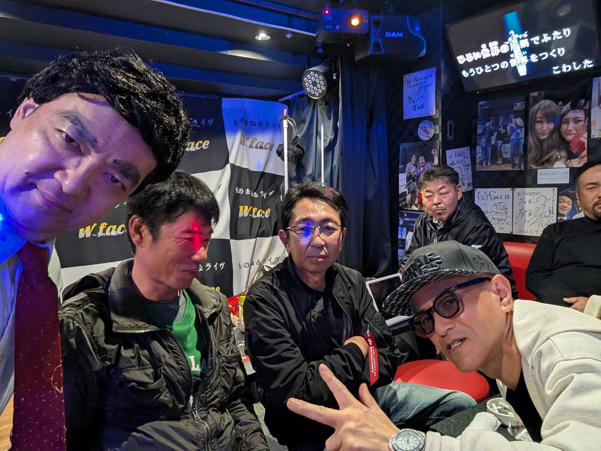 ものまね&ライブ Wface tweet media