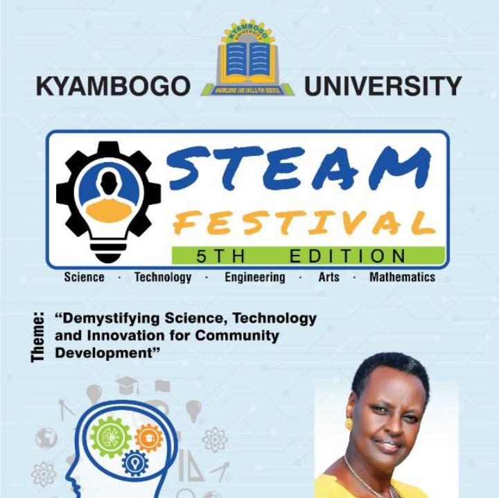 KYUCSA26's tweet photo. STEAM FESTIVAL 5TH EDITION  
Kyambogo University, Apr 21–23 | CTF Grounds  

Dive into IT, innovation &amp; creativity. Student projects, experiments &amp; tech solutions await. 💻✨  

KYUCSA #STEAMFestival #Innovation
@wambogohassan @kyambogou https://t.co/TACXbSIlwO