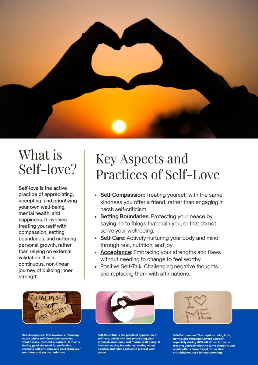 WeLoveTVke's tweet image. Choose self-love this Sunday. 💛 Set healthy boundaries, protect your peace, and honor your mental health. Rest, reset, and recharge—you deserve it. ✨🧠💫 #SelfLove #MentalHealthMatters #HealthyBoundaries #WeekendWellness #ProtectYourPeace