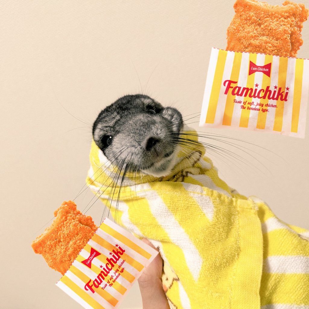 3日に1回くらい見て欲しいファミチキチンチラ🍗⸒⸒
この画像を見た人帰りにファミチキ買うんだよ🍗⸒⸒