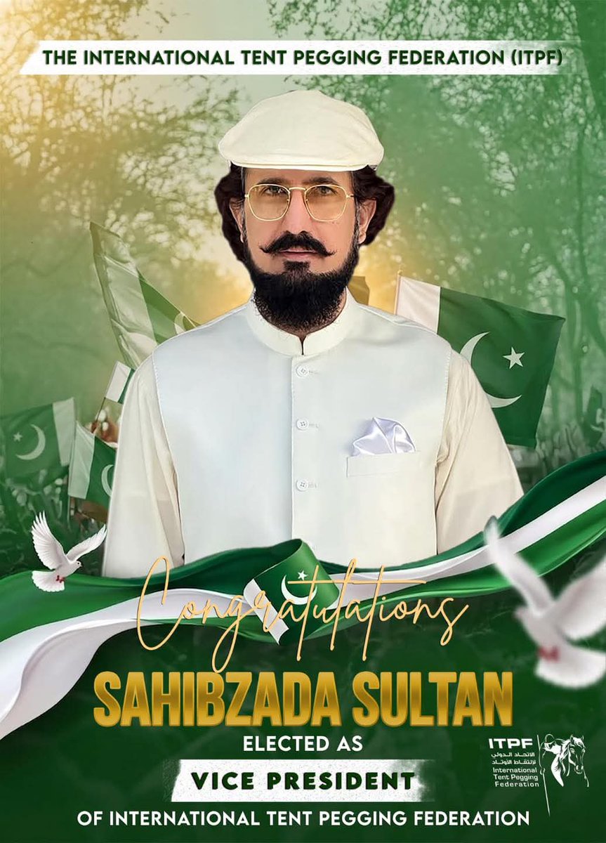 #SultanVicePresidentITPF
#SultanRisesAgain
#GreenFlagRisesAtITPF
وہ اپنی انتھک محنت سے اس ورثہ کو انگلی نسلوں تک منتقل کر رہے ہیں۔