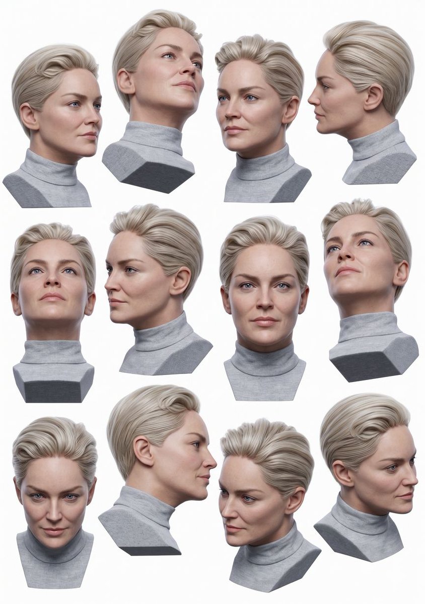 kamitokatachi's tweet image. 人物デッサン、顔、表情の参考資料に