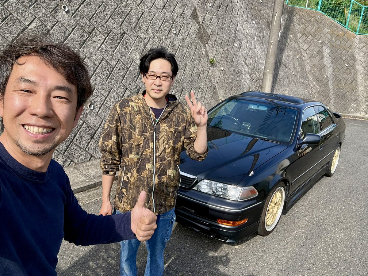 今日は横浜まで納車✨ マーク2のMさま修理のご依頼ありがとうご 