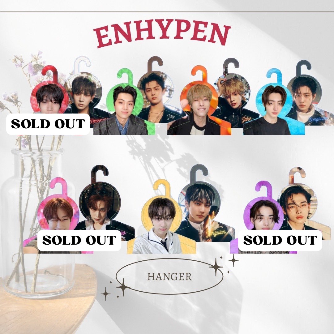 ENHYPEN ハンガーもまだ在庫ございます🤍🥳 #ENHYPEN #JAY