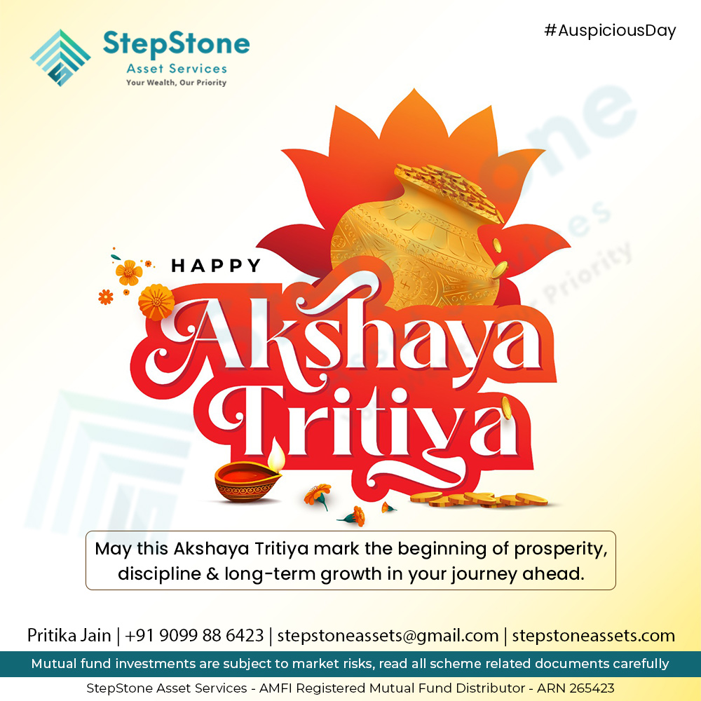 StepStoneAssets's tweet photo. Wishing you prosperity, positivity, and new beginnings on the auspicious occasion of Akshaya Tritiya. https://t.co/uvahqo0QjL