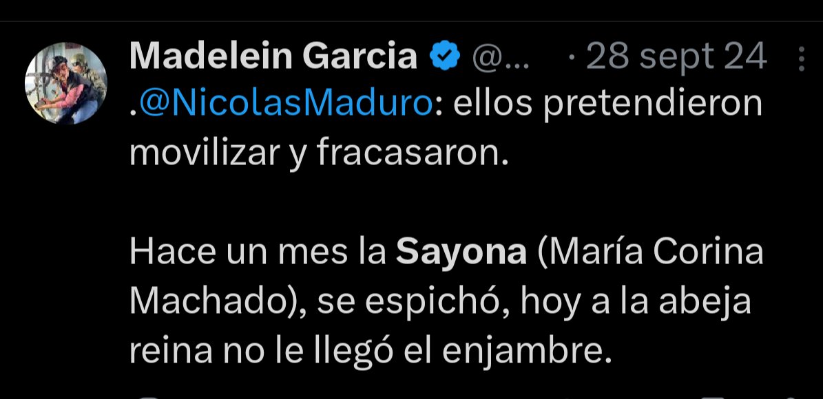 Doña Yohanna Limón Amargo tweet media