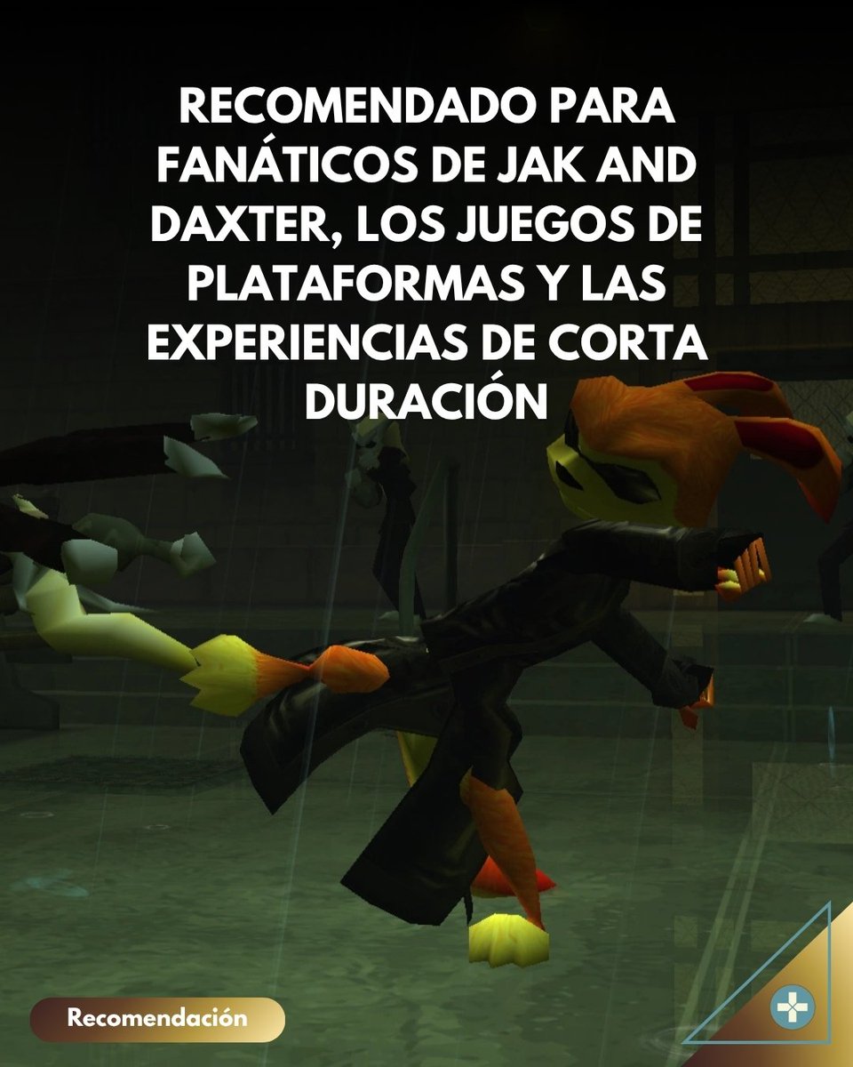 NG_Plus_'s tweet image. UN DÍA, UNA RESEÑA (DÍA 108)

Daxter es un muy buen spin-off de la saga de plataformas de Sony que no se hace pesado en ningún momento por su corta duración.

.

#playstation #psp #review #ps5 #gaming