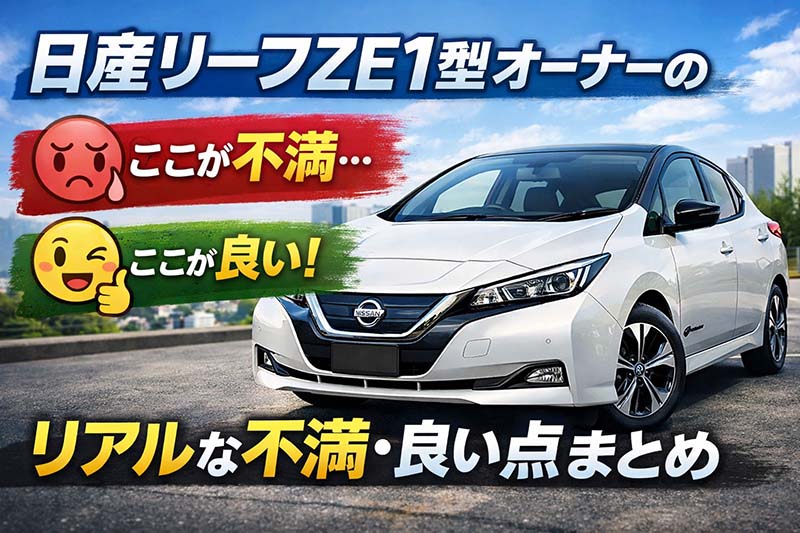 sinmobile0616's tweet photo. 【電気自動車ブログ更新しました。】
日産リーフ(ZE1型)オーナーのリアルな不満・良い点まとめ

https://t.co/wfO3lu30uO

#日産リーフ
#電気自動車 https://t.co/aFx4aIjaSF