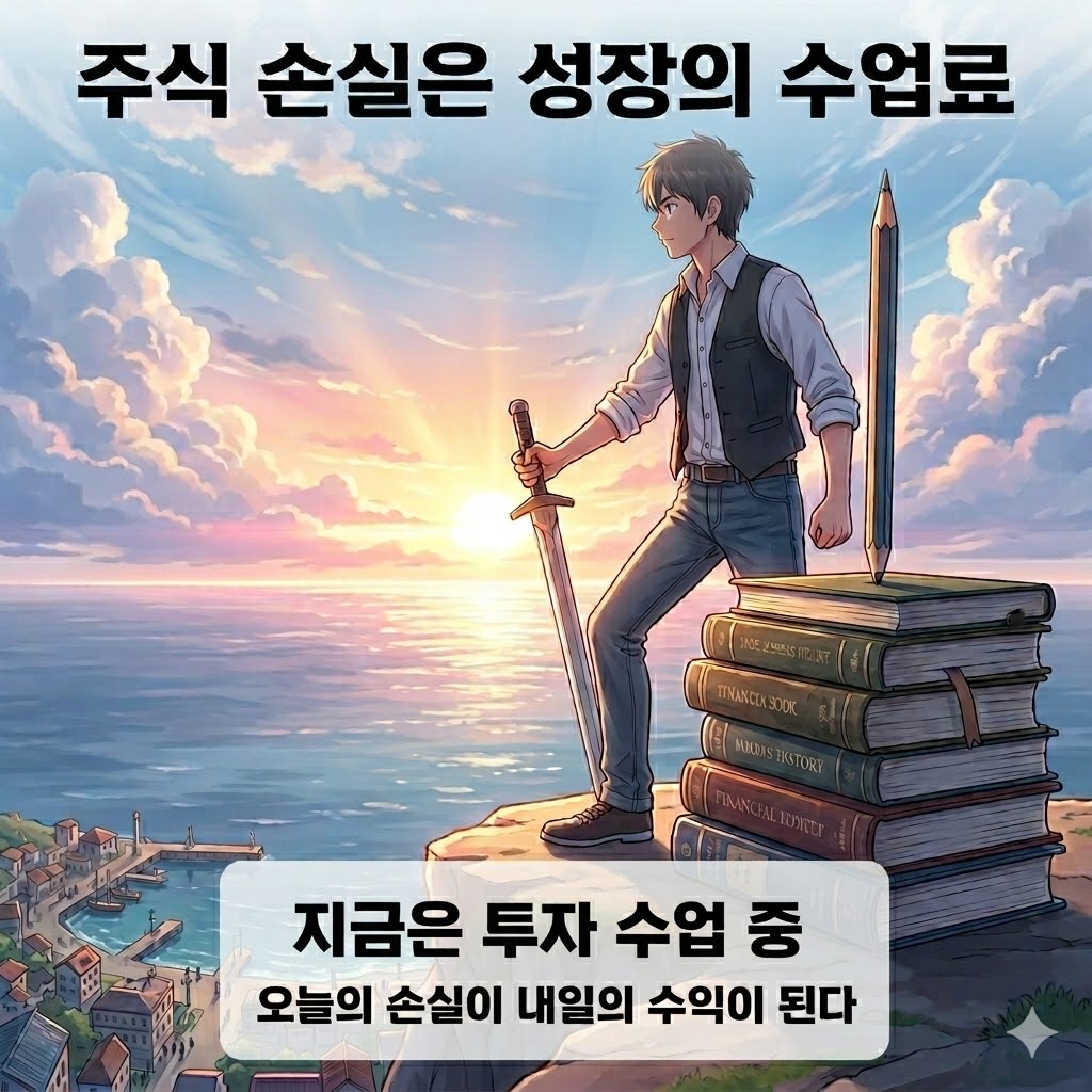 주식으로 돈 잃어봤나요?

코스톨라니는 이걸 예언했다. "투자자는 젊은 시절 지출한 것을 노년에 벌어들인다"

손실은 수업료다. 가장 위험한 건 잃는 게 아니라 반만 맞는 정보로 버티는 것이다.

경험이 쌓이면 시장이 일해준다. 지금 잃고 있다면, 포기하지 마라.

당신은 지금 수업 중이다. 📌