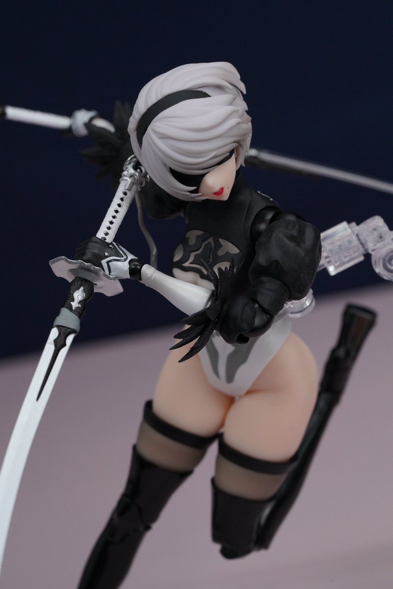 애니매스터 Animester YoRHa 2B
엉덩이가 굉장하다! 
#nierautomata #animester2b #actionfigures