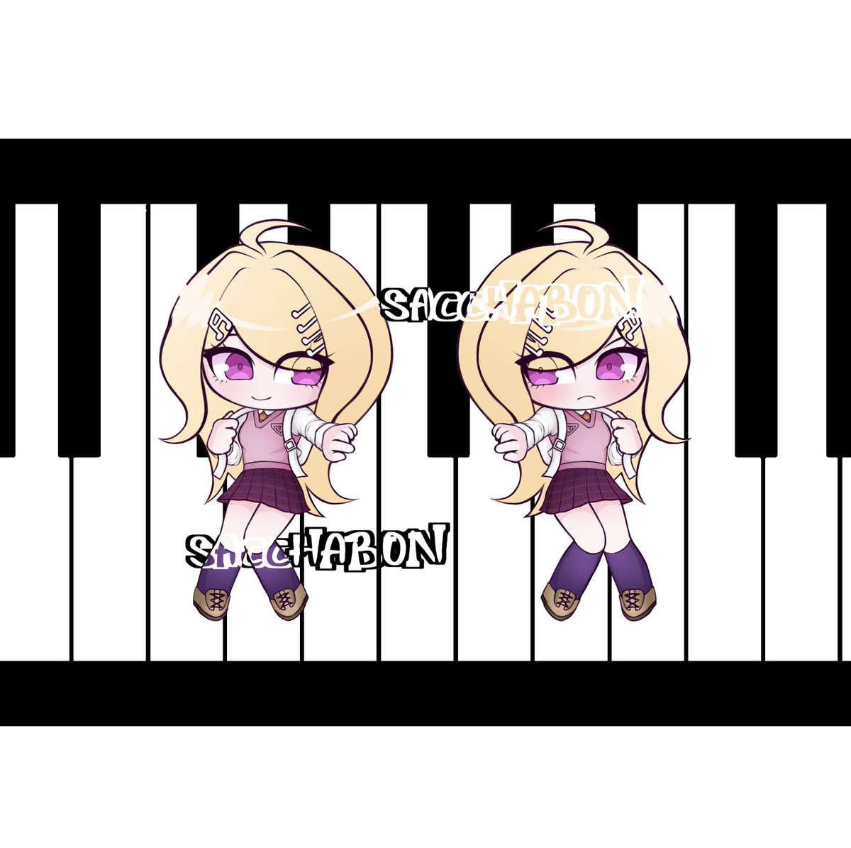 sacchabon's tweet photo. Kaede keychain concept #kaedeakamatsu #danganronpa #danganronpav3 #danganronpakillingharmony #danganronpav3killingharmony #akamatsukaede https://t.co/pv2cPmNcOa
