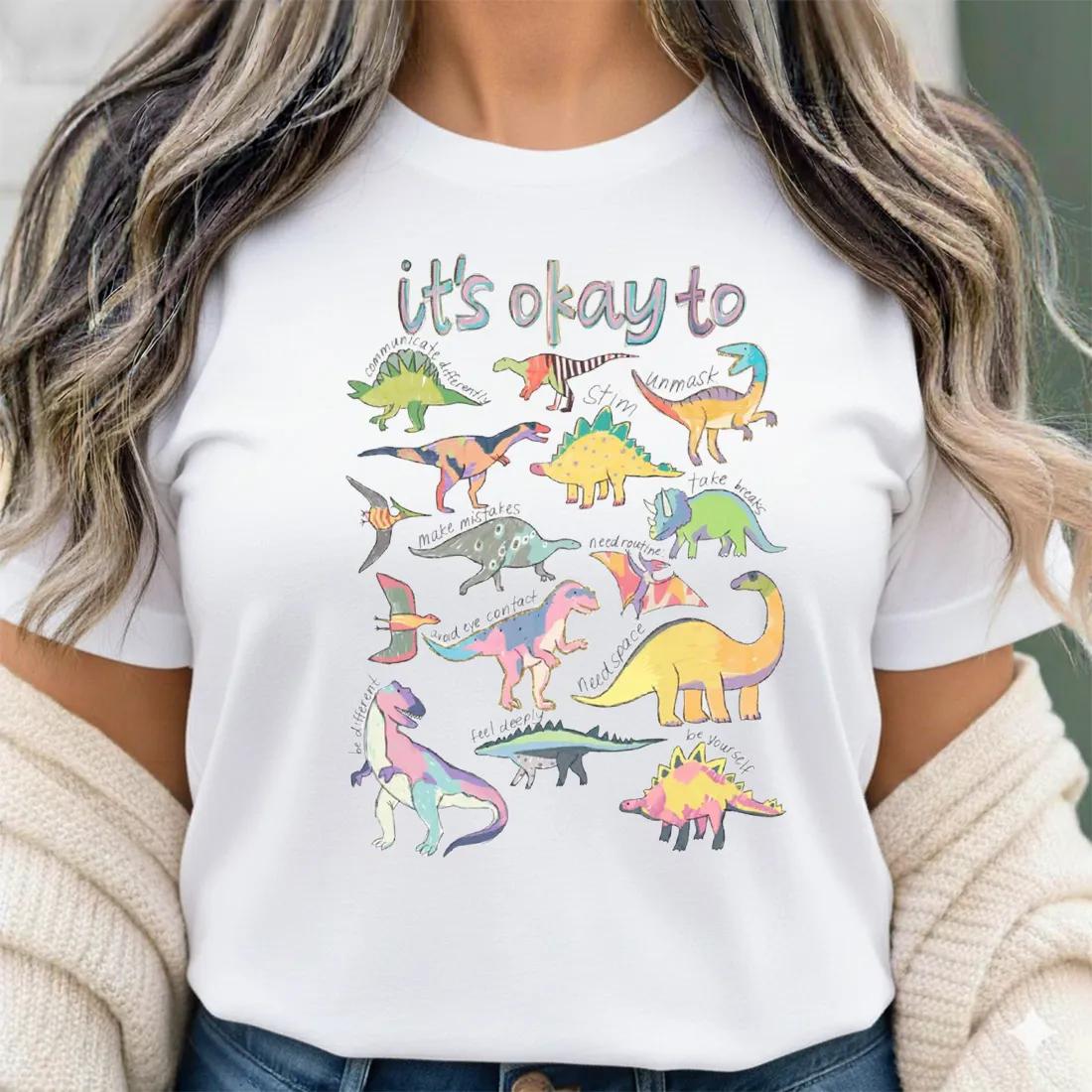 blastteecom's tweet image. It’s Ok To Be Different Autism Dinosaur Shirt #ItsOkToBeDifferent #AutismAwareness #Dinosaur #Blasttee blasttee.com/product/its-ok…