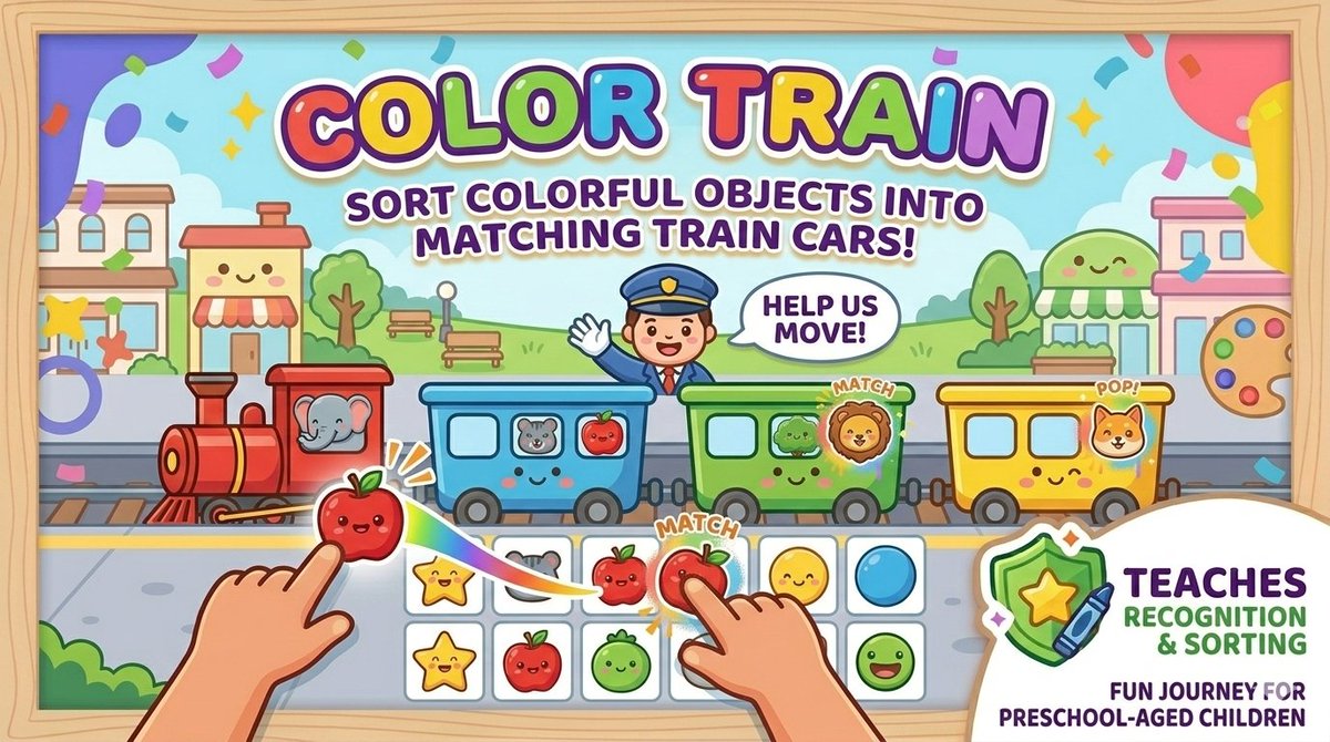 kids_scroll's tweet image. Do you know, what's the ideal age for kids to start learning #colors? Check out these games at #KidsScroll which helps toddlers to learn it in a fun and interactive way.