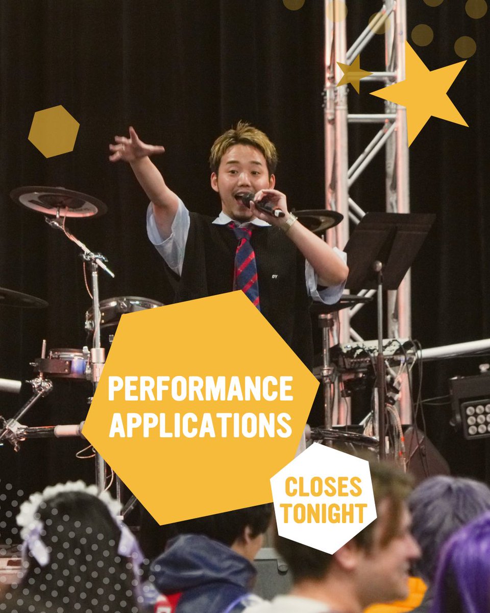smashcon's tweet image. 🎭Please note, both our Performance Applications and Panels &amp;amp; Workshop Applications will close tonight at 11pm (AEST)! 🚀So this is your final chance to apply now to be considered! 😎Apply now!
#performance #smashcon #smashcon2026