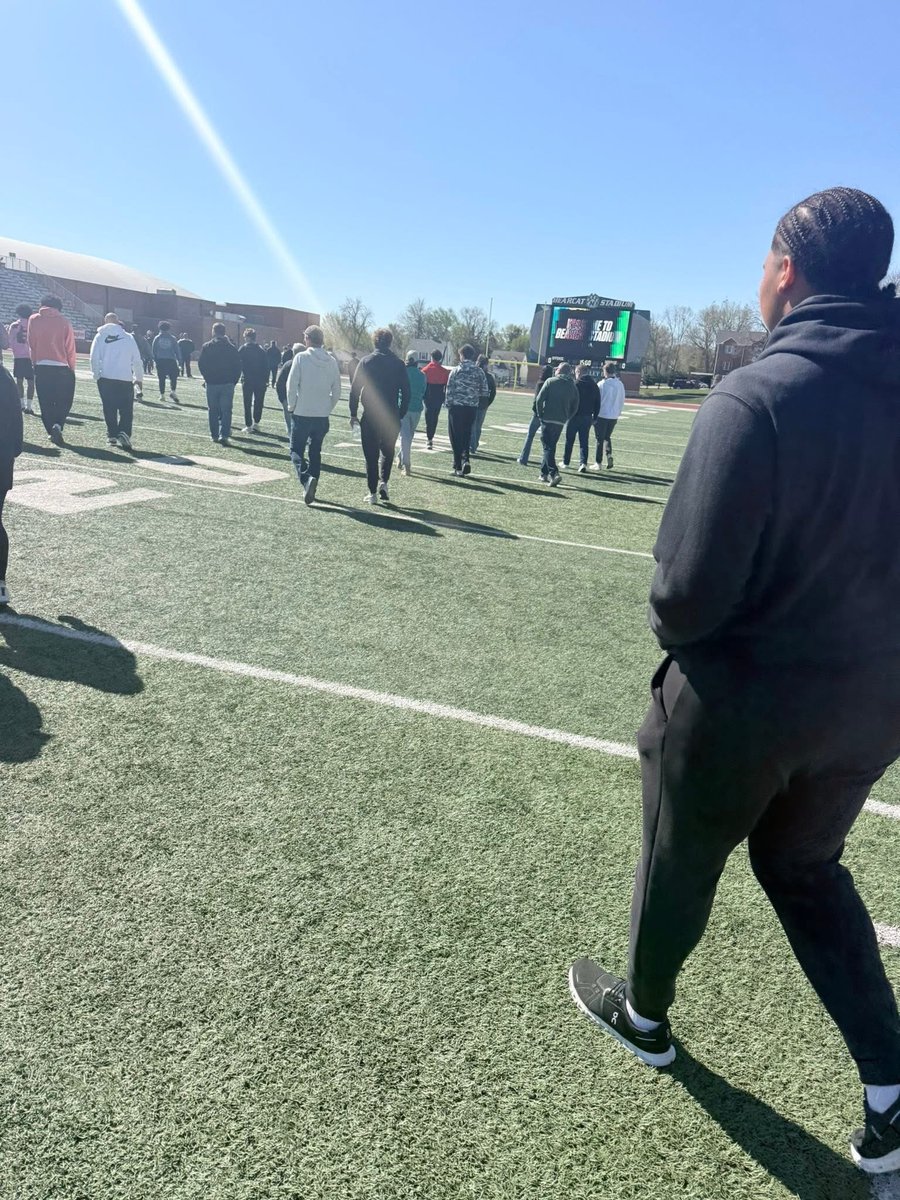 RileyC040809's tweet photo. Had a great time visiting Northwest Missouri State campus today! More to come! Thank you @Coach_Brisnehan @CoachDavis_87 for the invite! https://t.co/nXsK0Iox9H