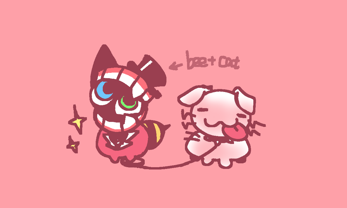 leaf318635's tweet image. Bee cat and Bubble Dog
#tadc #tadcbubble #tadccaine