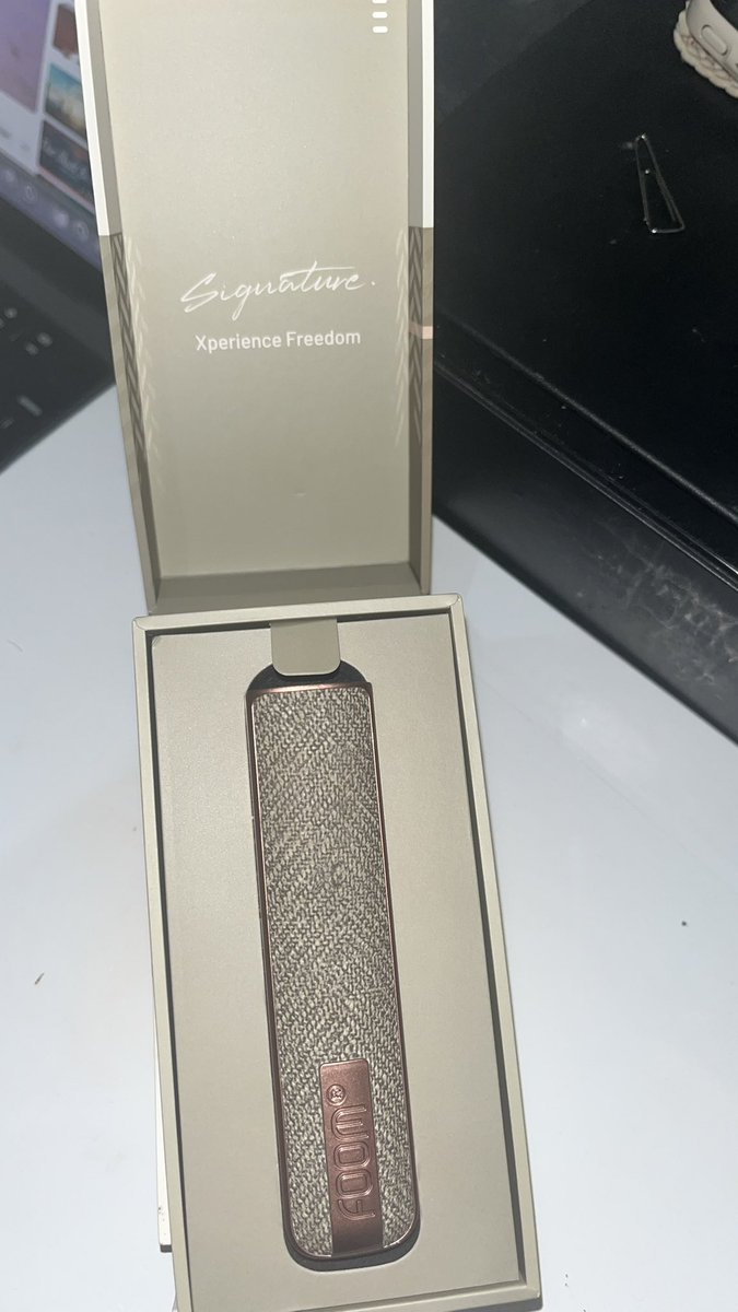 ksicth's tweet image. wts (want to sale)
pod foom signature corduroy beige
price 200k, masih mulus
dom malang, bisa oren (admin +34k)
bisa nego tipis
#vape #pod #foom #cartridge #oxva
