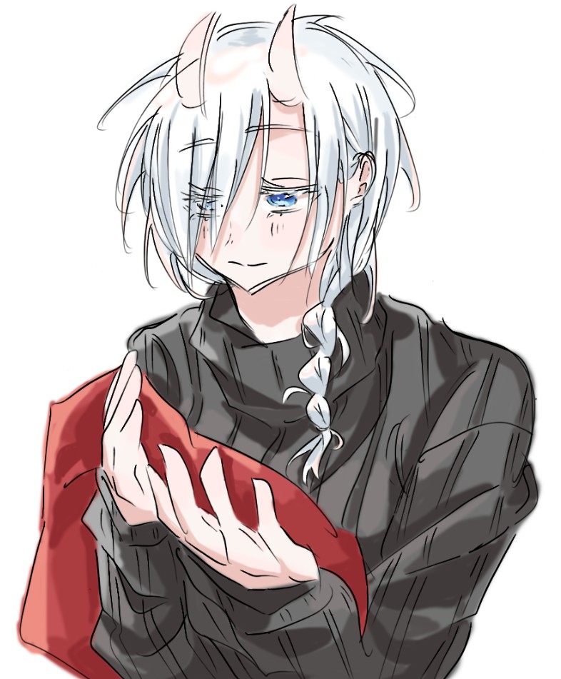 群青になったサメ tweet media