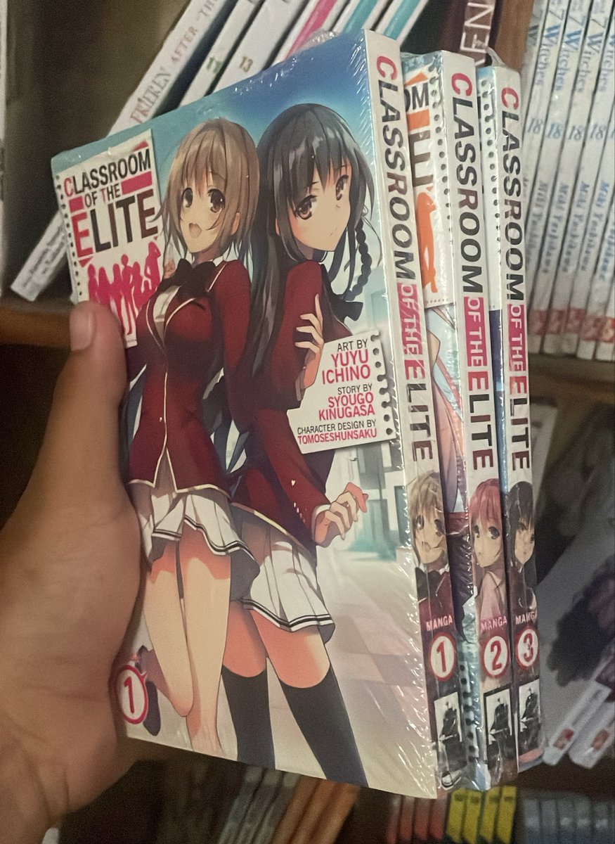 busung020's tweet photo. Wts komik classroom of the elite (english)
Jual set aja, all segel https://t.co/AkxBw2tBx8