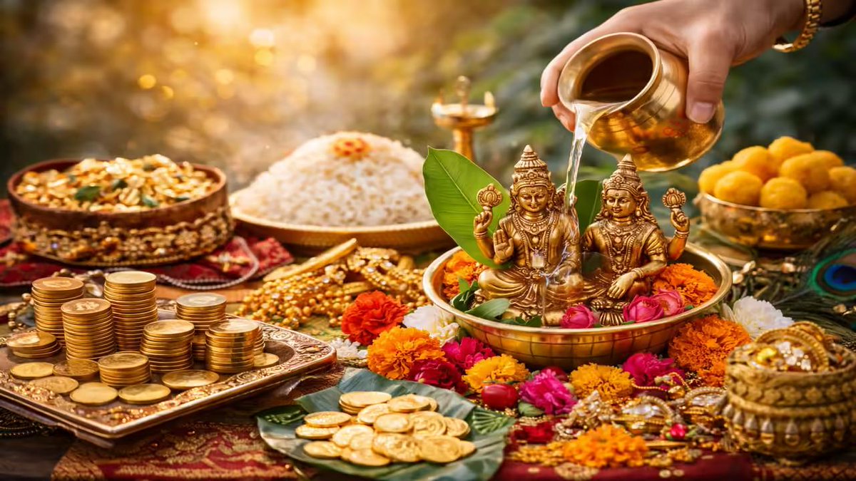 #AkshayaTritiya एक Auspicious Day है जिसे युगादि तिथि कहा गया है, इसी दिन सतयुग और त्रेता युग का प्रारम्भ माना जाता है।   पौराणिक ग्रंथों में भी इस तिथि को श्रेष्ठ और पुण्यकारी बताया गया है।इस दिन किए गए पुण्य कर्म अक्षय फल देते  हैं।