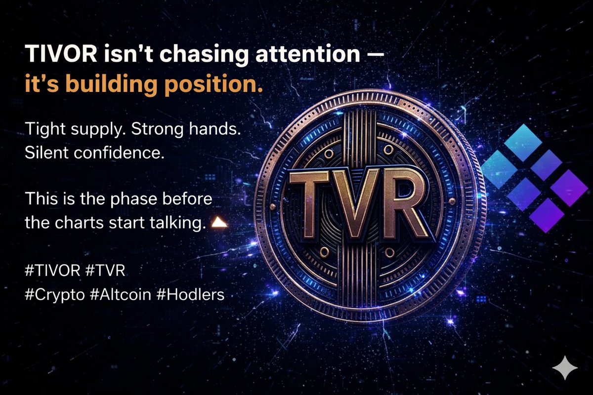 Tivor_TVR's tweet photo. π₯ TIVOR Token
TIVOR is built different.
No shortcuts. No hype games. Just vision, structure, and long-term growth π
The foundation is setβ¦ now watch it scale π
#TIVOR #Crypto #Solana #Web36 https://t.co/30yRMoKpEd