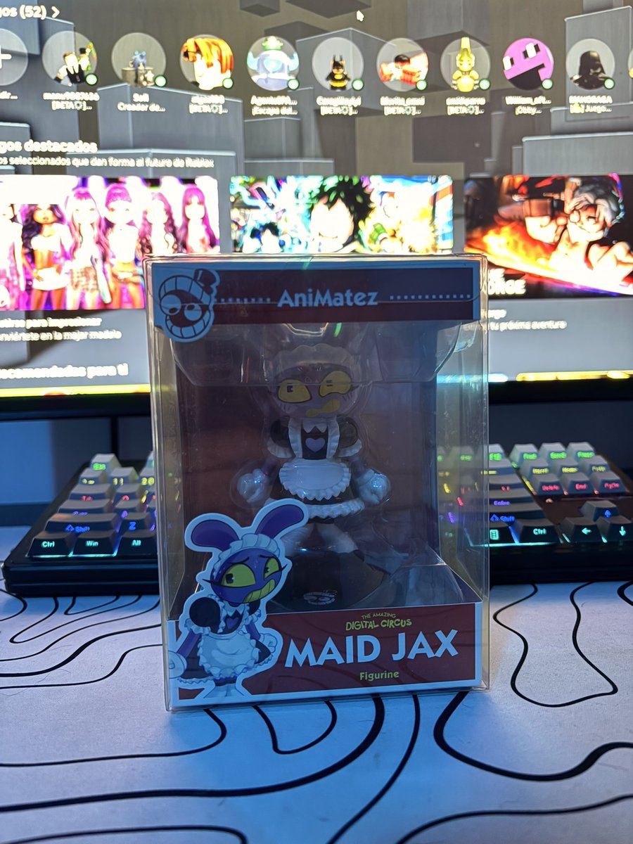 DEADMAN_RK's tweet image. Hoy me llegó mi primer pedido de #Glitch
Estoy súper feliz con mi Jax 
#tadc