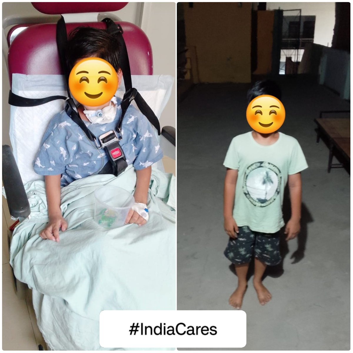 With treatment, followed by regular follow-ups, physiotherapy and strong willpower, he slowly started improving.

Today, he is in Class 3, walking, running and living a normal life. (2/3)

#IndiaCares