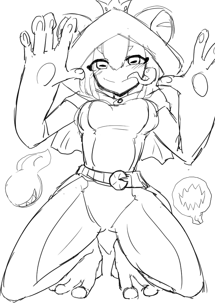 うーむ…王冠はいらんかったかな…
下半身ものっぺりしちゃうからもう一味欲しいナァ… 