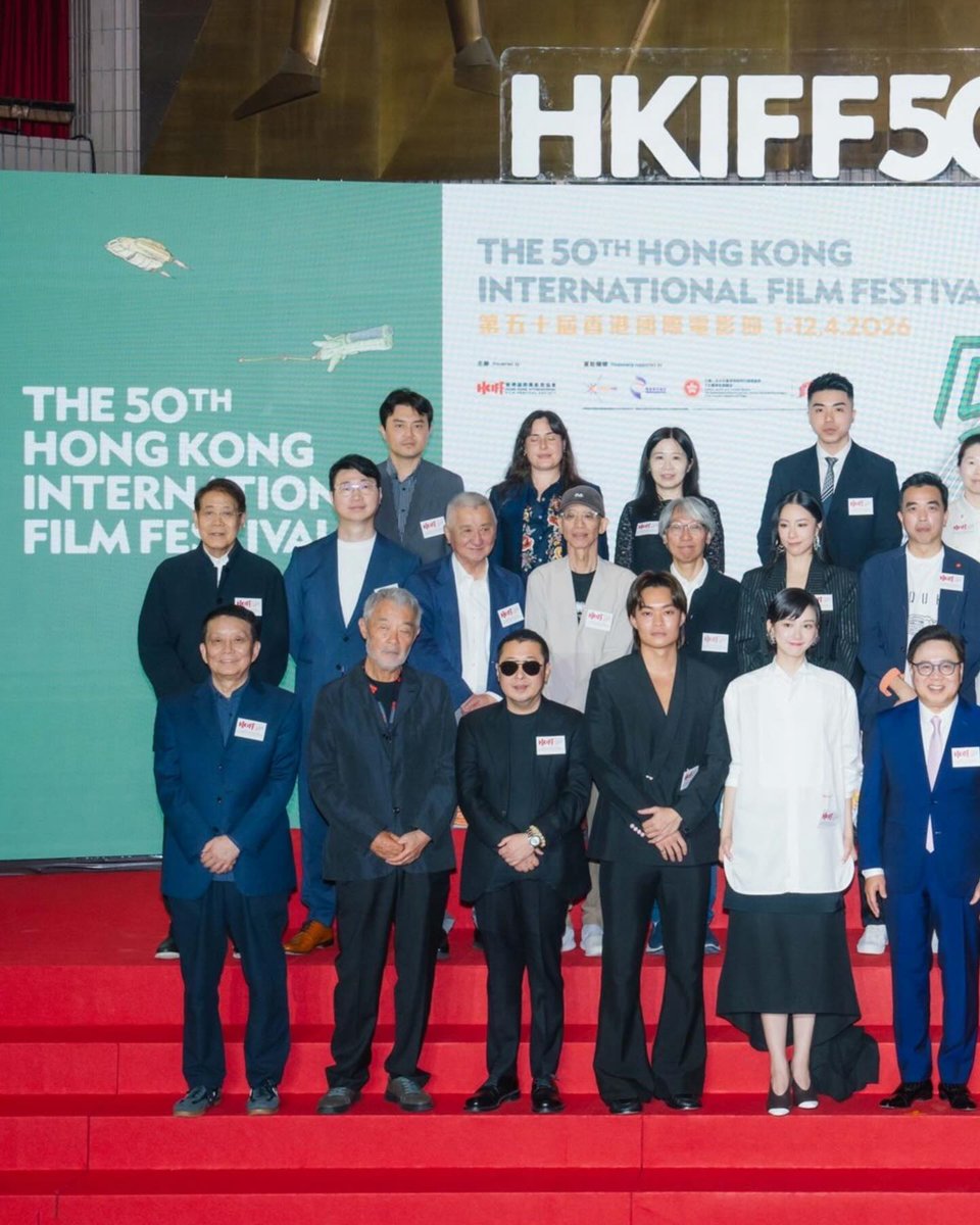 RachelmyMetawin's tweet photo. WIN ASIAN VISIONARY AMBASSADOR
#winmetawin @winmetawin
#HKIFF50xWin
#HKIFF50
#CSTB #CCIDAHK
Cr : prestigeth _ update
( ig )
Not your usual black tie, this one came with colour. Win Metawin recently brought a sharper edge to the Hong Kong International Film Festival red carpet, stepping out in Tiffany and Co with a look that felt classic, then a touch more considered. He finished it with the Bird on a Rock brooch in yellow gold and platinum, set with a vivid tanzanite, which instantly lifted the clean black and white suit