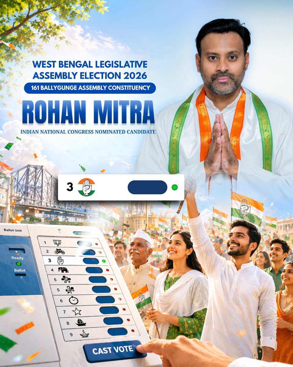 rohansmitra's tweet image. Please think and consider voting for me on the 29th of April #Ballygunge #Kolkata #Bengal 🙏🙌