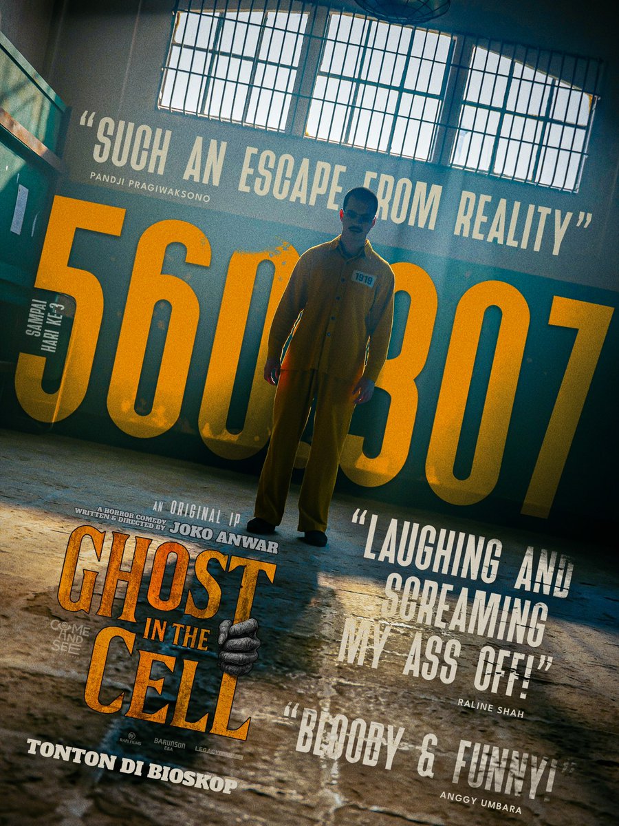 GHOST IN THE CELL - 16 APRIL 2026 DI BIOSKOP tweet media