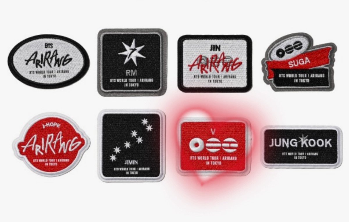 shipon1201's tweet photo. BTS ARIRANG グッズ交換
交換お願いします🙇‍♀️

〈譲〉1枚目の写真
         ワッペン  RM  J-HOPE
         PINS  
〈求〉2枚目の写真
         ワッペン  V
          PINS

郵送での交換希望です。
取り引き垢はごめんなさい🙏

よろしくお願いします🙇‍♀️ https://t.co/MXASuMOjFi