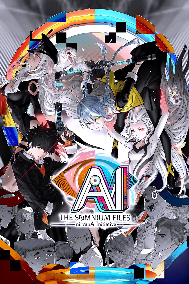 JudgementK41205's tweet photo. @Genki_JPN @kymg He also did the character design and artwork for the AI: The Somnium Files series, which has this fire box art https://t.co/LcoDlUViRH