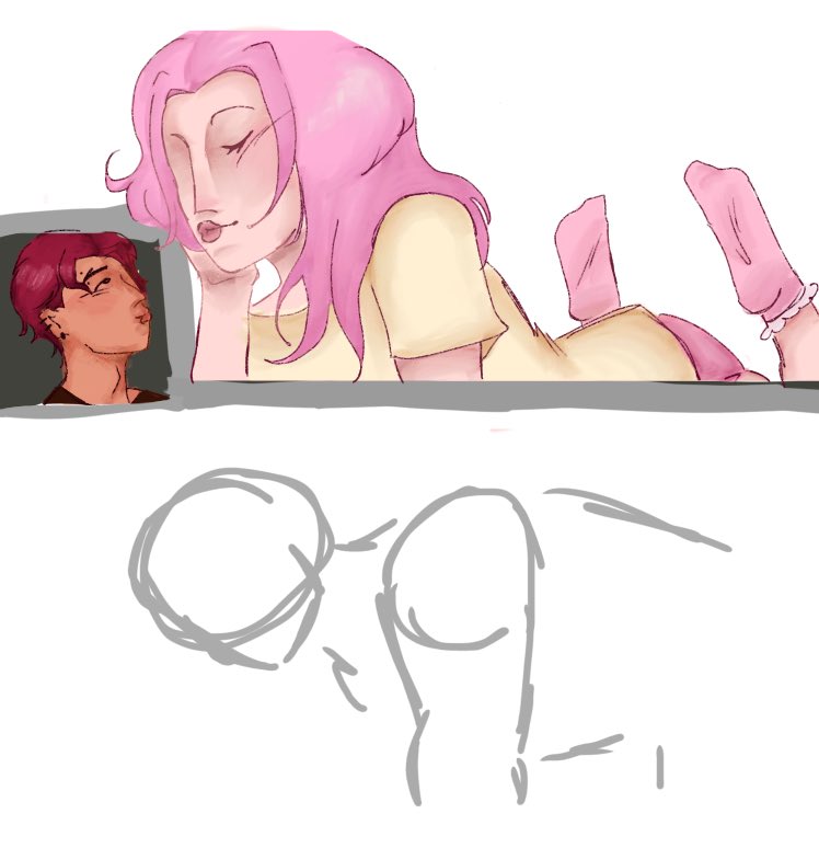 no1romancefan's tweet image. don’t look at it for too long ok I was having romance withdrawals ++ old romabby wip icompletly forgot about n will prob redraw #kpdh