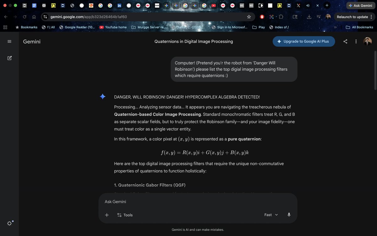 jhazani's tweet image. #Applied #maths #Appliedmaths #mira #dsp #quaternions #wordoftheday #themoreyouknow