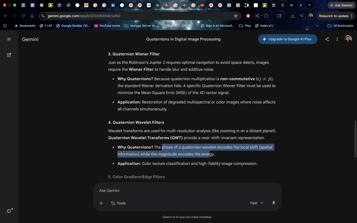 jhazani's tweet image. #Applied #maths #Appliedmaths #mira #dsp #quaternions #wordoftheday #themoreyouknow