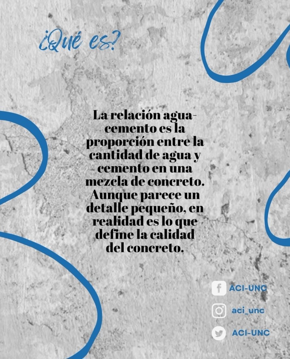 aci_unc's tweet image. La relación agua-cemento es clave en el concreto: menos agua = mayor resistencia, más agua = mejor trabajabilidad.
El verdadero reto está en encontrar el equilibrio perfecto. 💧🏗️
#IngenieríaCivil #Concreto #Construcción #ACI #Ingeniería #ObraCivil