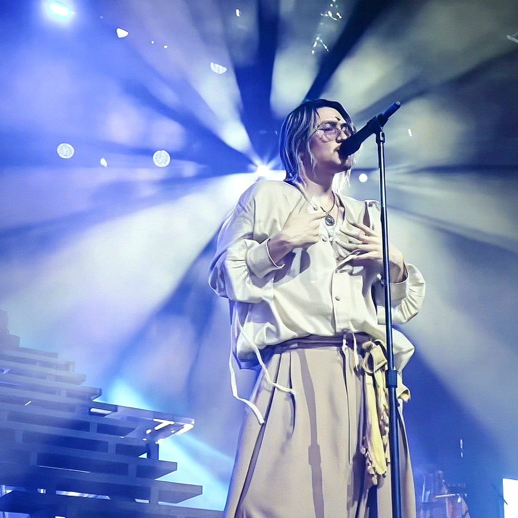 ライトが後光になっておる🤩

#fujiikaze 
#coachella