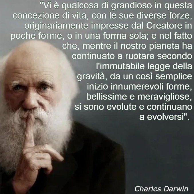GrandeOrienteit's tweet photo. #AccaddeOggi #19aprile 1882; muore #CharlesDarwin, padre della rivoluzionaria teoria nota come darwinismo, secondo cui l'evoluzione delle specie è soggetta al processo di selezione naturale. 
Le sue idee si sono rivelate un versatile strumento di conoscenza in varie discipline. https://t.co/kx1JMoEju5