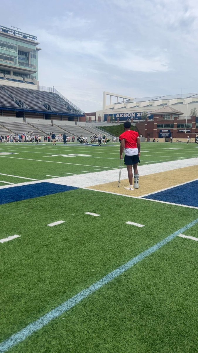 AlexavierC30706's tweet photo. Had a great time at Akron university today!! Thank you to @RHS_CoachIsh for giving the opportunity to come down https://t.co/zU5etYNMUT