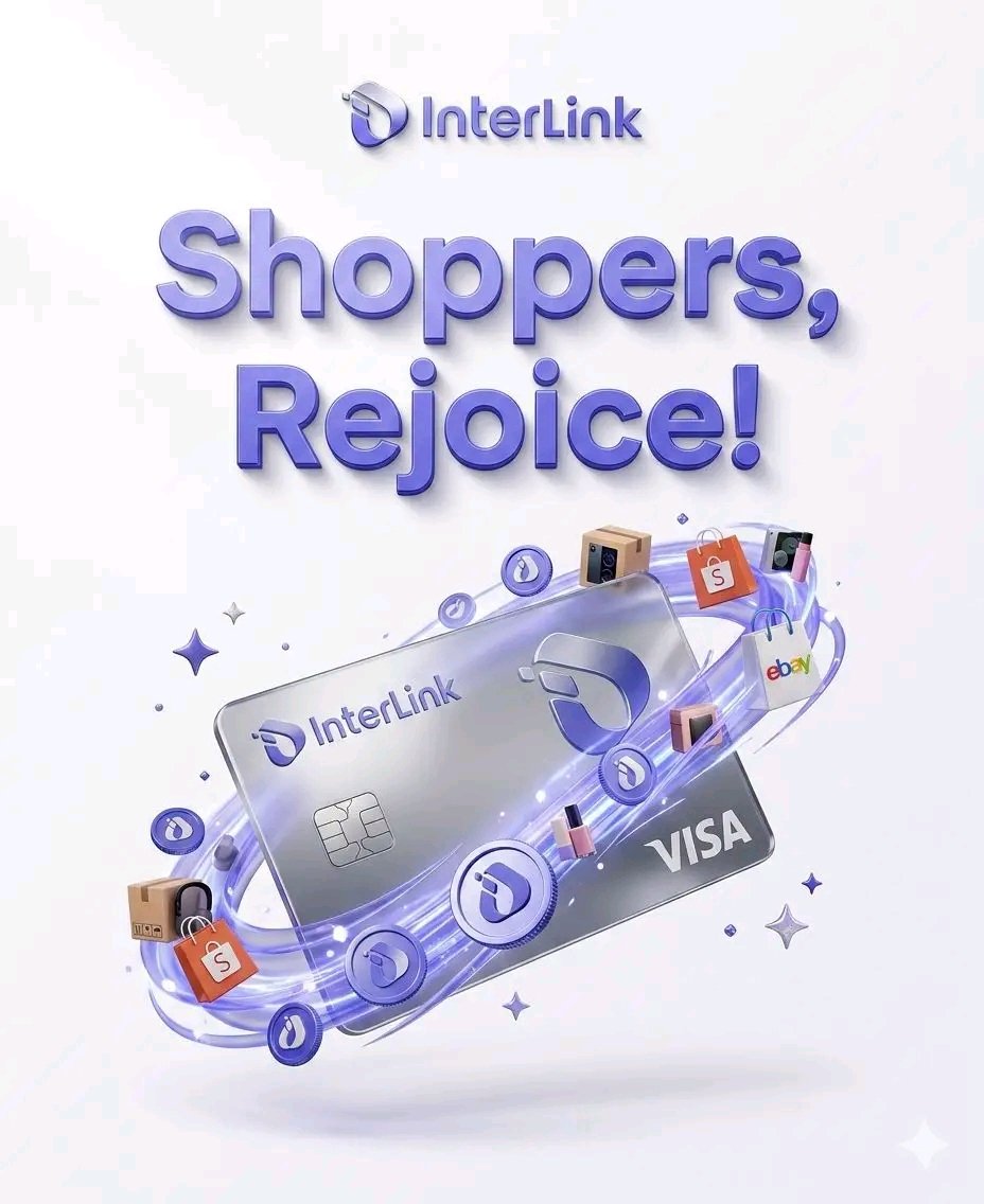 interlink2779's tweet photo. Shoppers, Rejoice! 🛍️
Imagine paying for your Shopee or eBay haul using your $ITL holdings. 🛒 The InterLink Visa Card makes it a reality. It’s fast, straightforward, and accepted globally. The era of digital asset circulation is officially here! 💳✨
#InterLink #ITLG #ITL https://t.co/mL4b7xSKIA