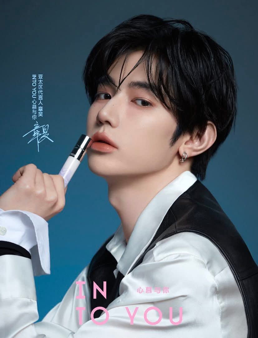 #ZHANGHAO from #AND2BLE becomes the Asia-Pacific ambassador for INTO YOU