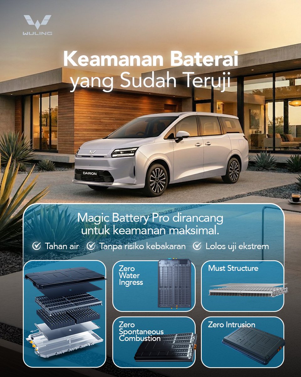 WulingMotorsID's tweet image. Dengan ekosistem yang sudah dipersiapkan dari hulu ke hilir, mulai dari produksi di Indonesia, jaringan layanan yang luas, hingga perlindungan jangka panjang. Darion hadir untuk menemani dengan Worry-Free.

#WulingMotors #DriveForABetterLife #DriveForAGreenLife #Darion #WorryFree