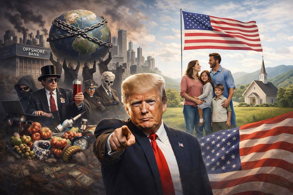 AnPie2323's tweet photo. ✨We need a new world 🌎 
WE REALLY NEED IT, A SYSTEM PRO HUMANITY (IMO) ITS COMING
THANKS PRESIDENT TRUMP ♥️
         A BETTER WORLD 
A world without fake globalism.
A world where governments follow rules — not corporations that play games with our lives ✨ https://t.co/CBPPObuiEq