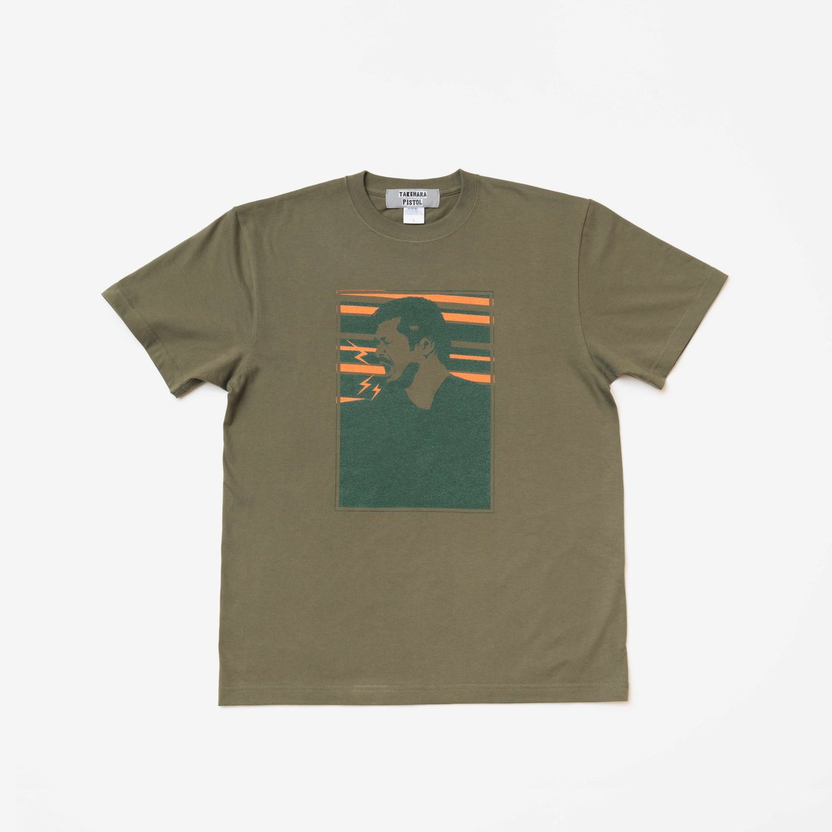 New① 竹原ピストル2026Tシャツ ライトオリーブ S/M/L/XL/XXL 各